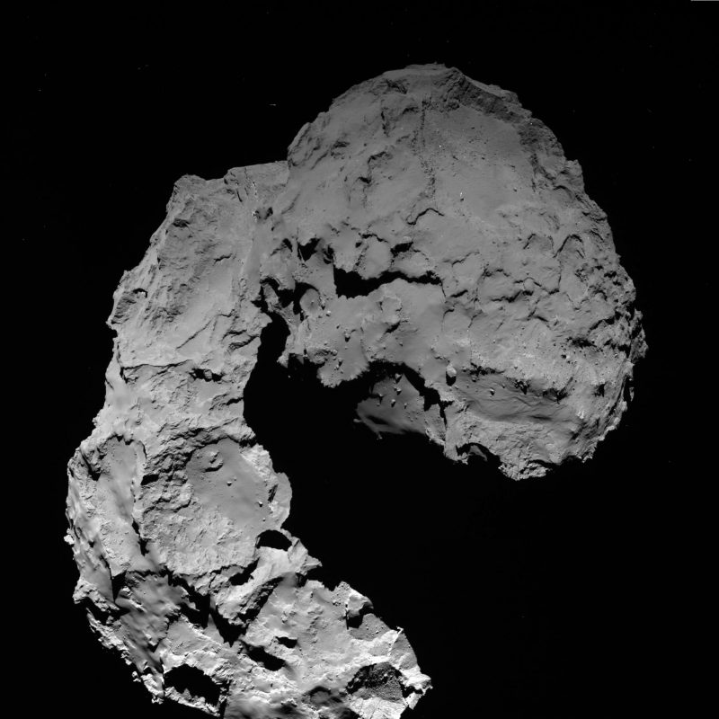 rosetta comet 67p crash photo 0 esa