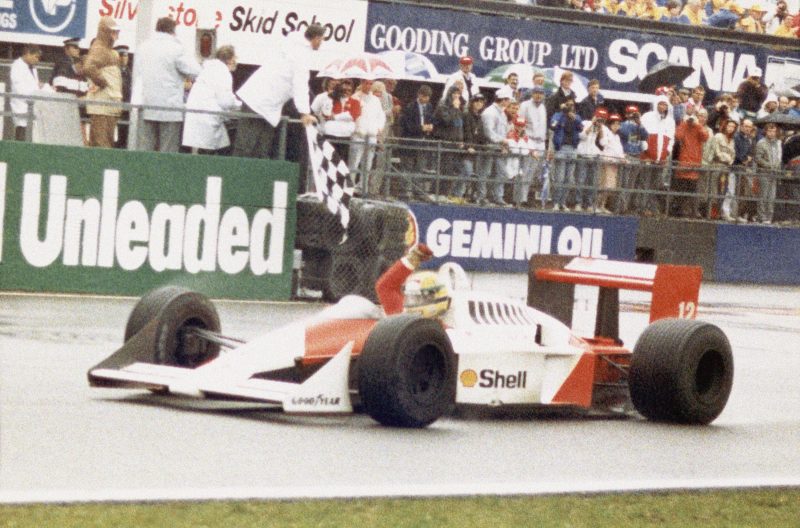 McLaren Formula One Ayrton Senna 1988 British GP 