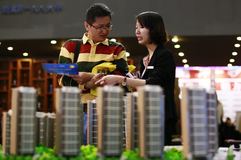 china housing bubble real estate broker