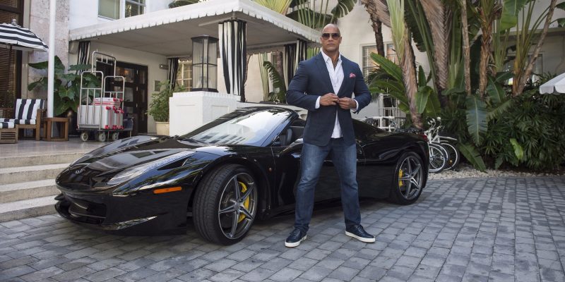 Last year, the movie star made a name for himself on TV with HBO's "Ballers," which is currently in its second season.