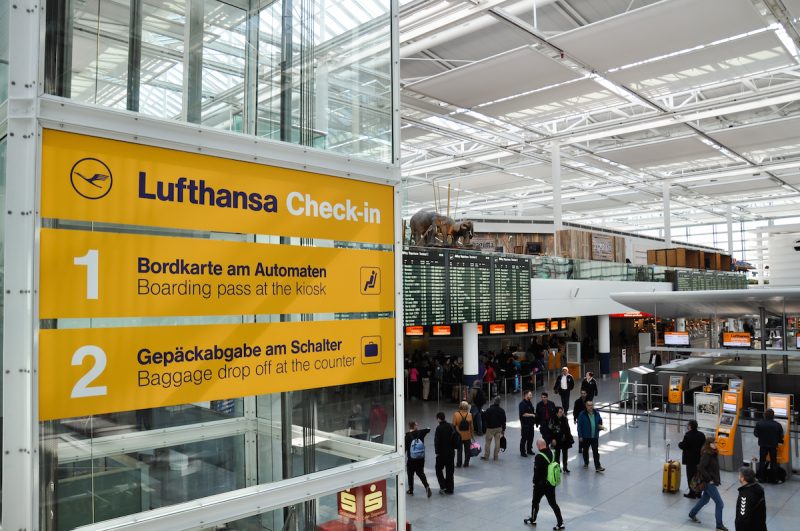 Lufthansa Checkin