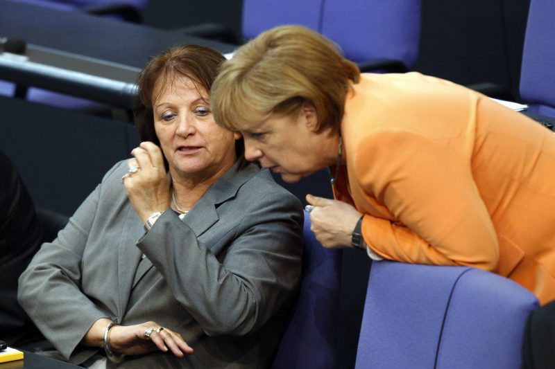 Leutheusser-Schnarrenberger Angela Merkel Germany German government