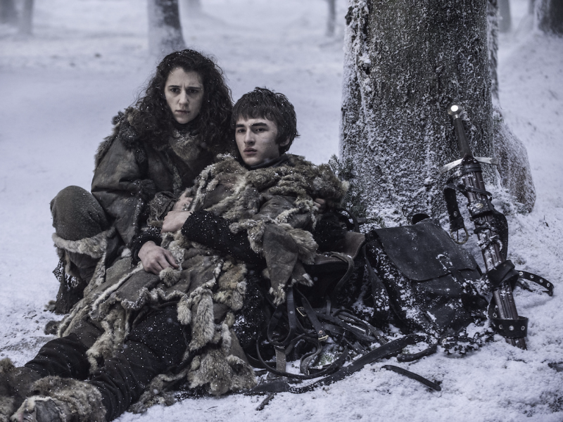 bran and meera game of thrones hbo