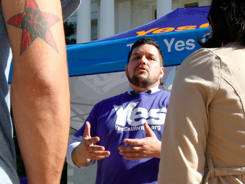 Marcus Ruiz Evans, Yes California Independence Campaign, calexit
