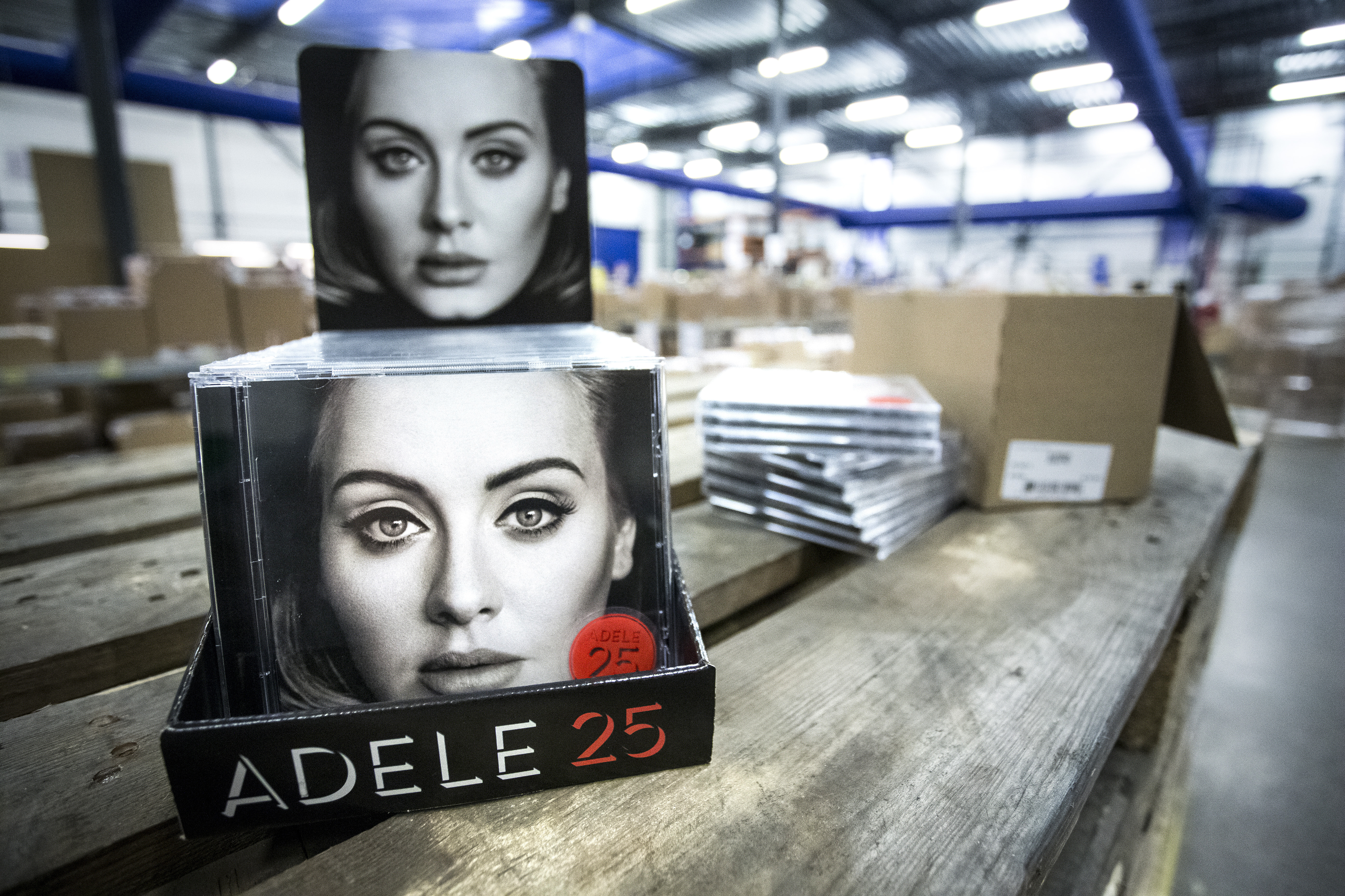 25, het meest recente album van Adele