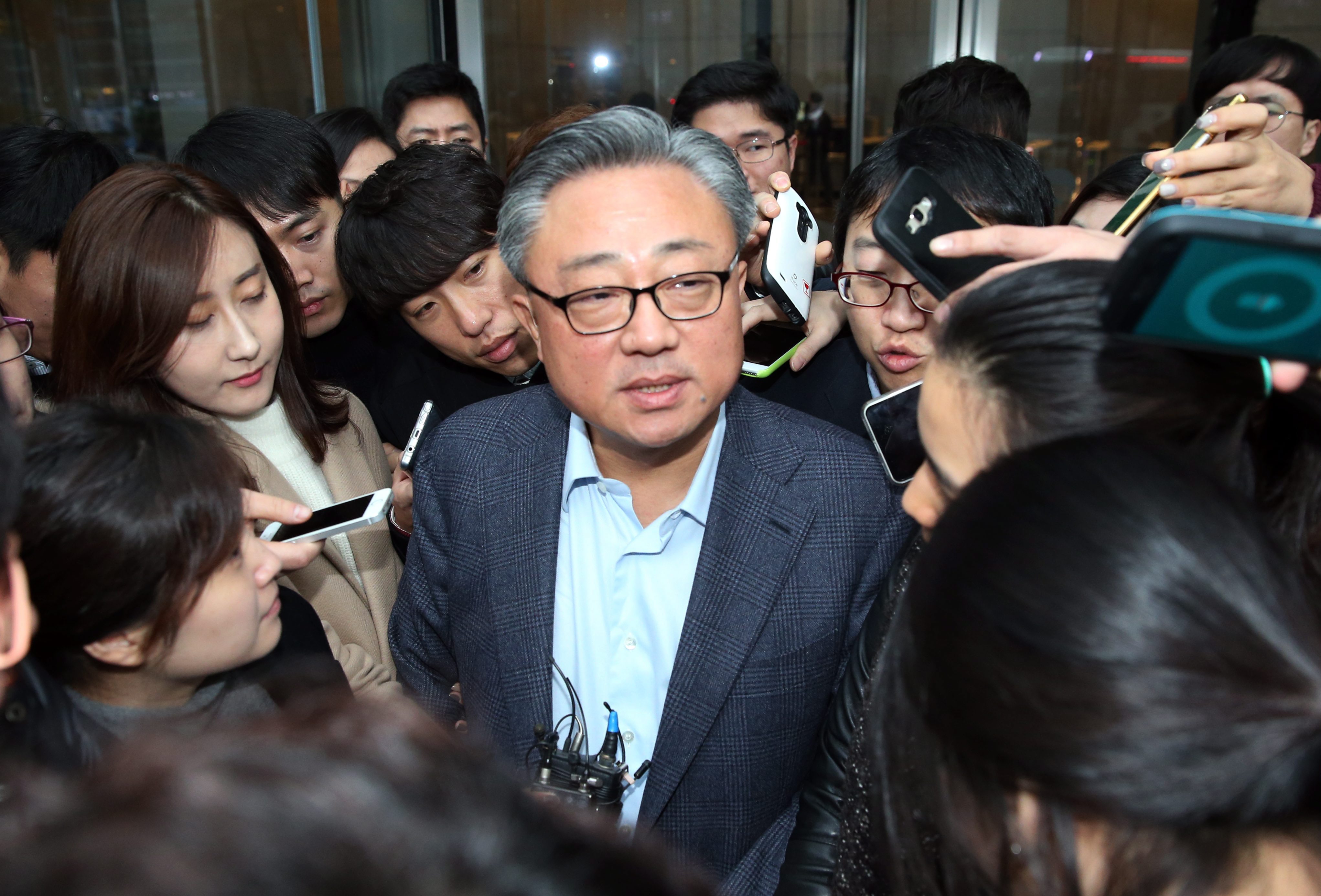 Koh Dong-jin, de baas van Samsungs mobiele divisie