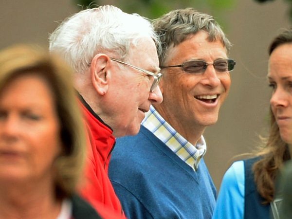Warren Buffett en Bill Gates. Foto: Getty