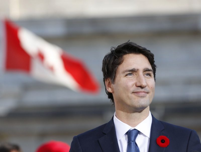 Premier Justin Trudeau van Canada. Bron: Reuters/Blair Gable