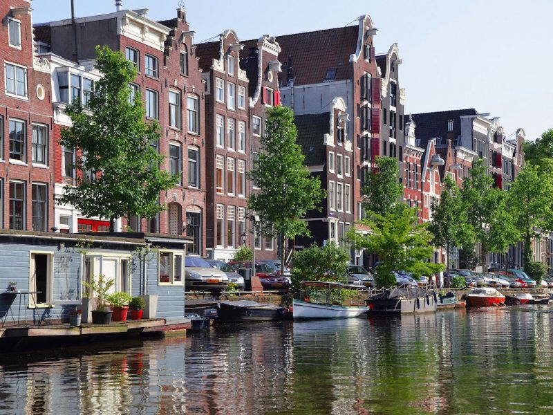 Aanblik van Amsterdam. Bron: Pixabay 
