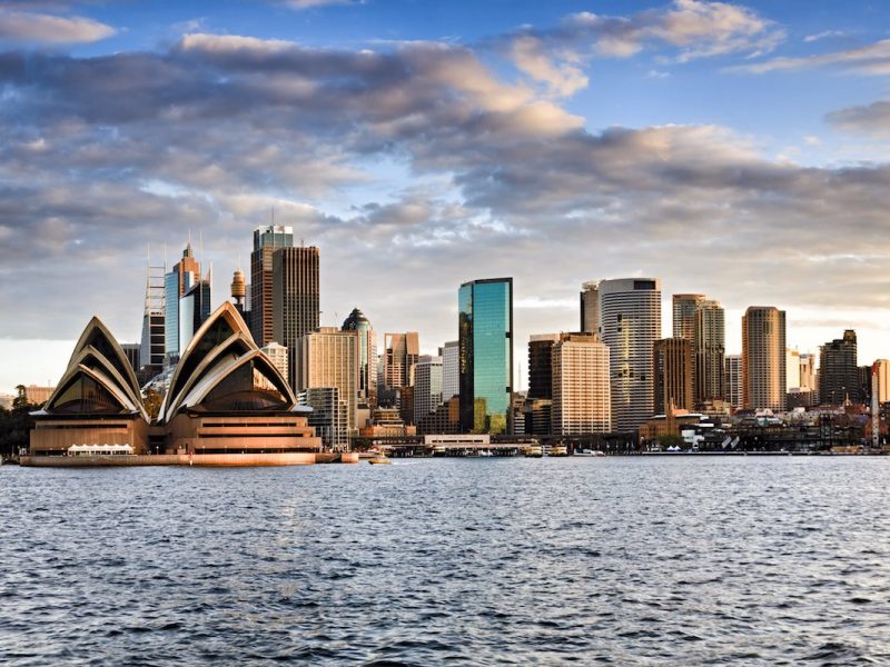 Aanblik van Sidney, Australië. Bron: Tara Vashnya/Shutterstock