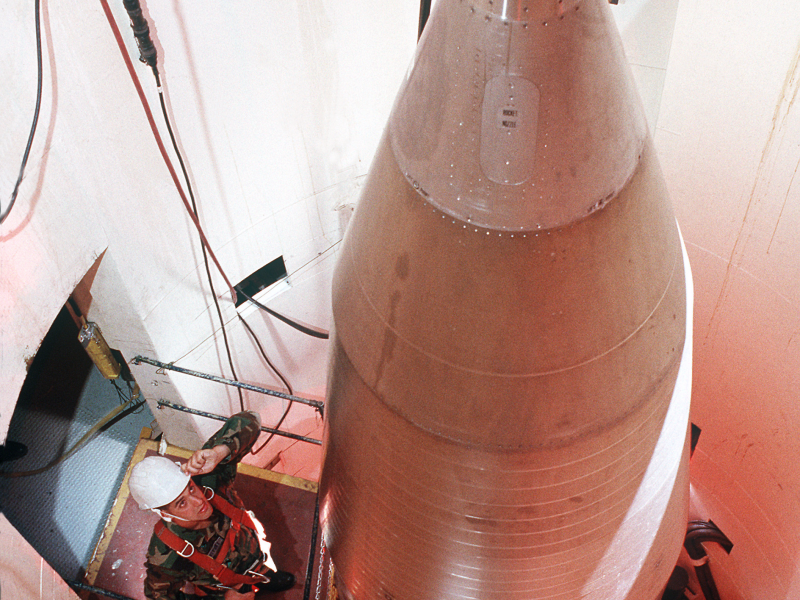 Minuteman III ICBM intercontinental ballistic missile