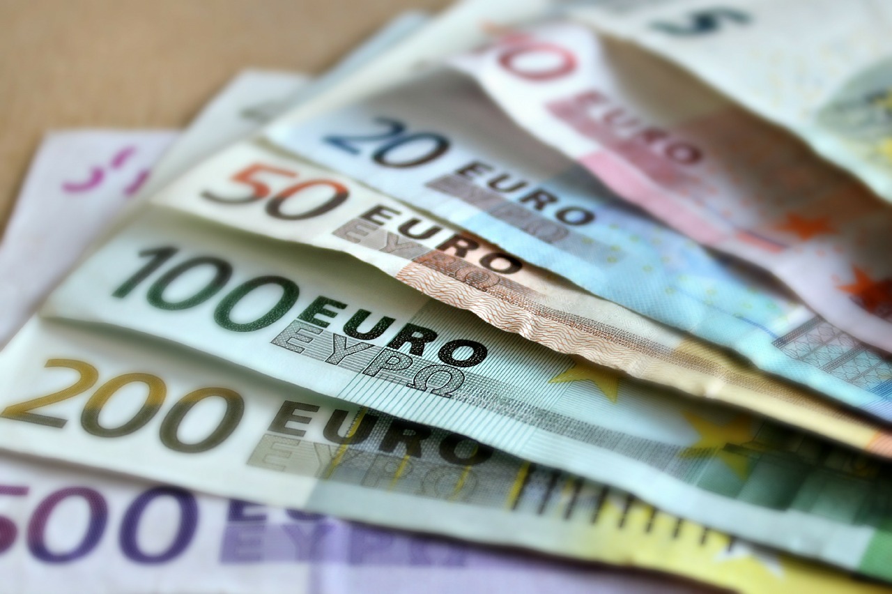 bank-note euro let op je geld