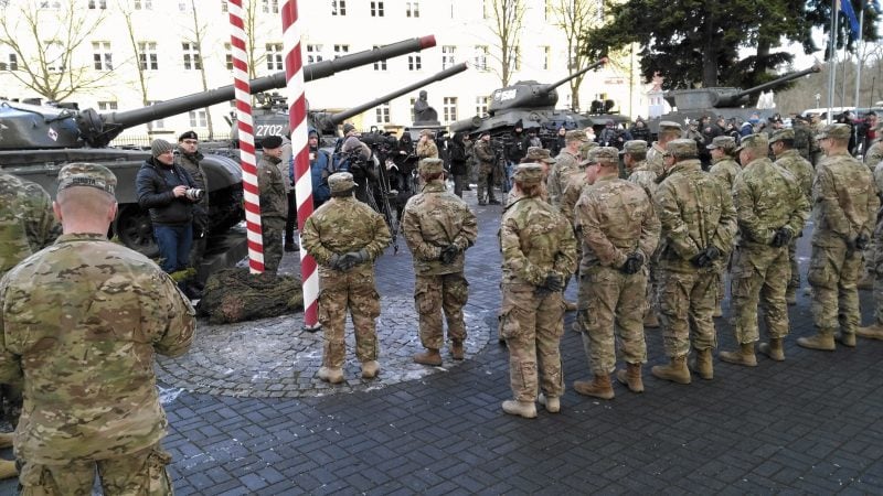 US troops military Germany Poland NATO Russia