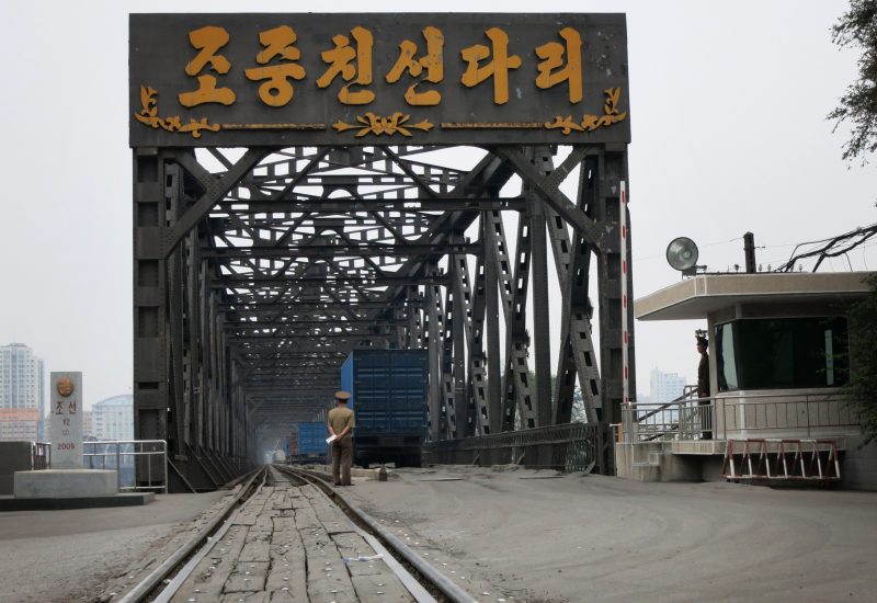 china bridge north korea