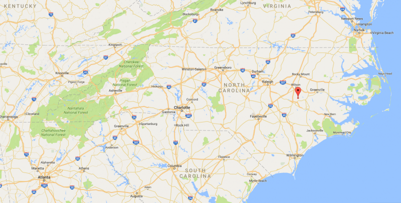 goldsboro nuclear incident location faro north carolina google maps