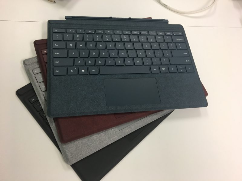 microsoft type cover surface pro 5