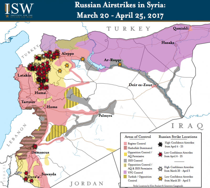 Russian bombing in Syria