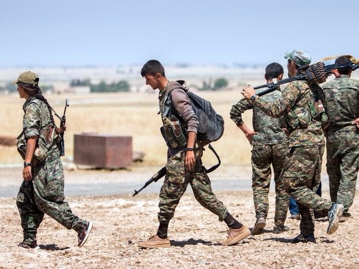 Recent hielpen de Groene Baretten en andere speciale eenheden de Iraakse veiligheidsdiensten met en Koerdische milities in hun strijd tegen IS