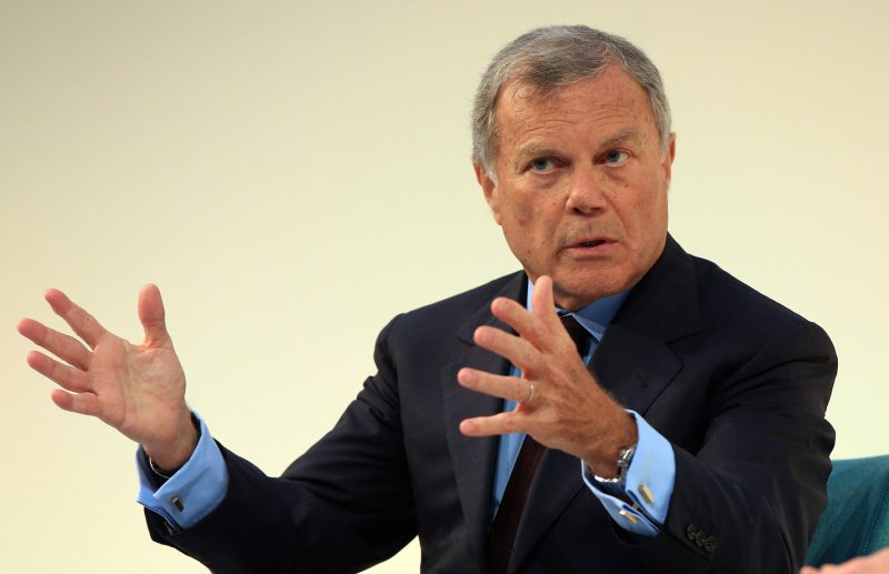 Chief executive officer of WPP Sir Martin Sorrell attends the Confederation of British Industry (CBI) annual conference in London.