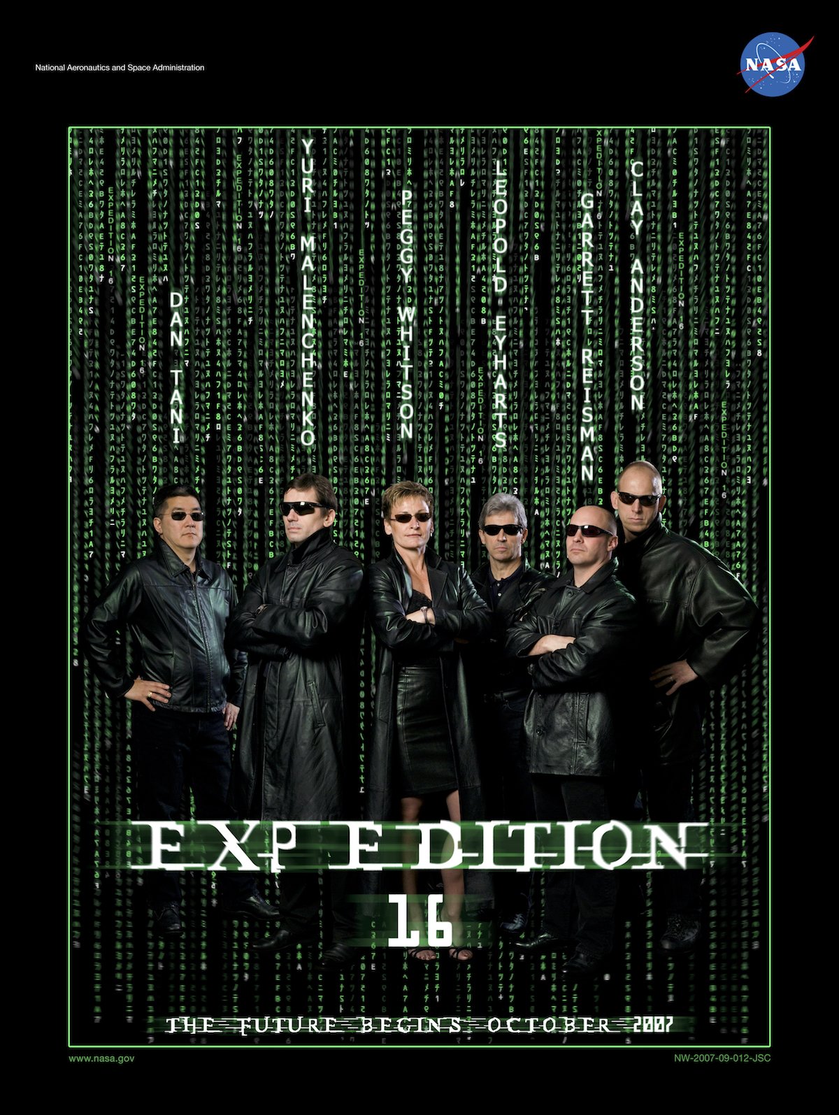 the-poster-for-expedition-16-2007-was-the-first-time-the-crew-went-with-a-pop-culture-homage-inspired-by-the-matrix