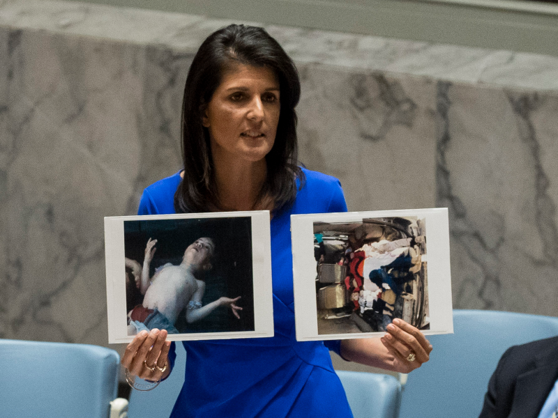 Nikki Haley Syria chemical weapons