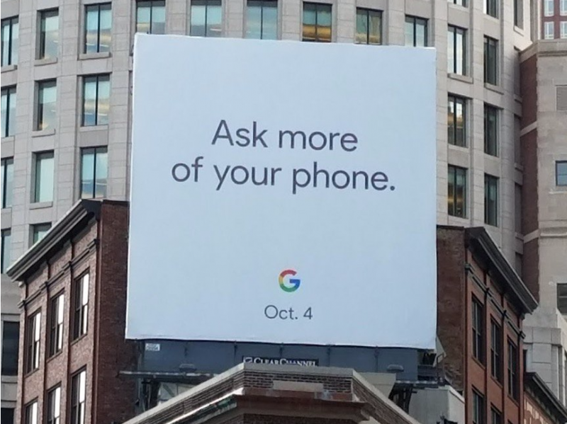 Google October 4 event Pixel 2