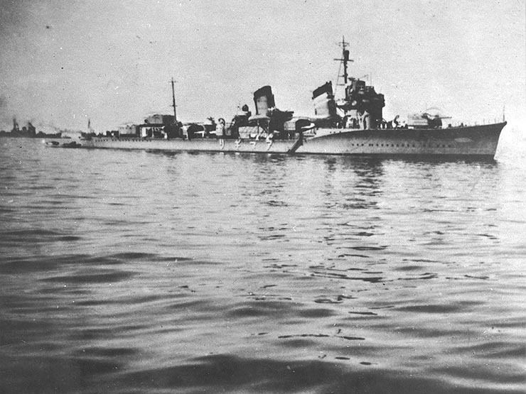 Japanese Destroyer Amagiri