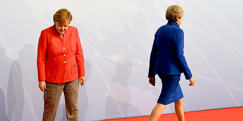 Angela Merkel Theresa May