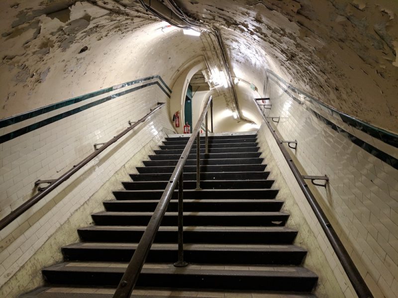 tube stairs