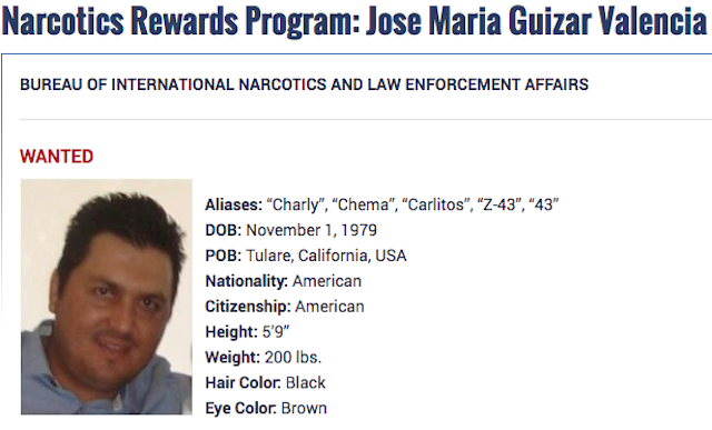 Jose Maria Guizar Valencia Mexico Zetas cartel