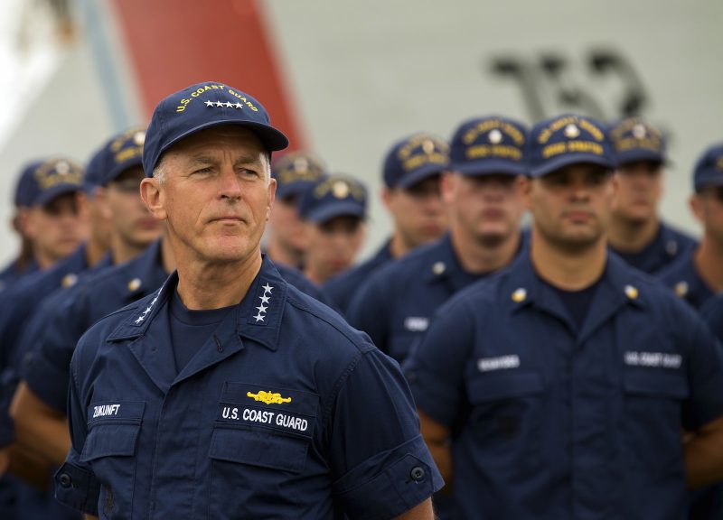 Coast Guard commandant Paul Zukunft