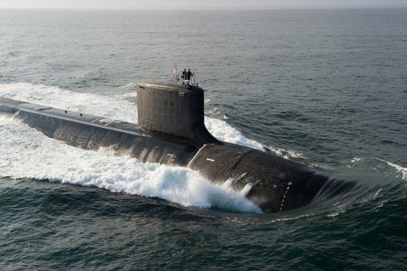 USS North Dakota Virginia Class Submarine