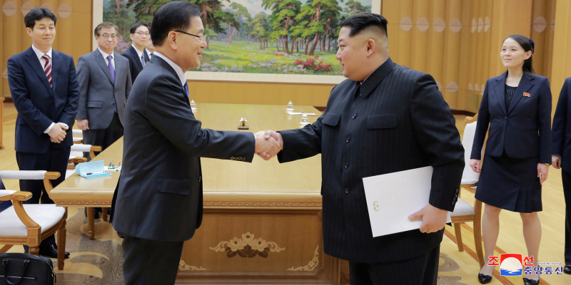 Kim Jong Un and South Korea