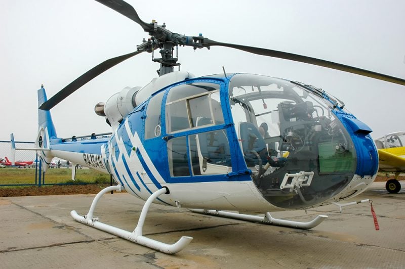 french aerospatiale sa 341g gazelle helicopter civilian dmitry a mottl wikipedia public domain