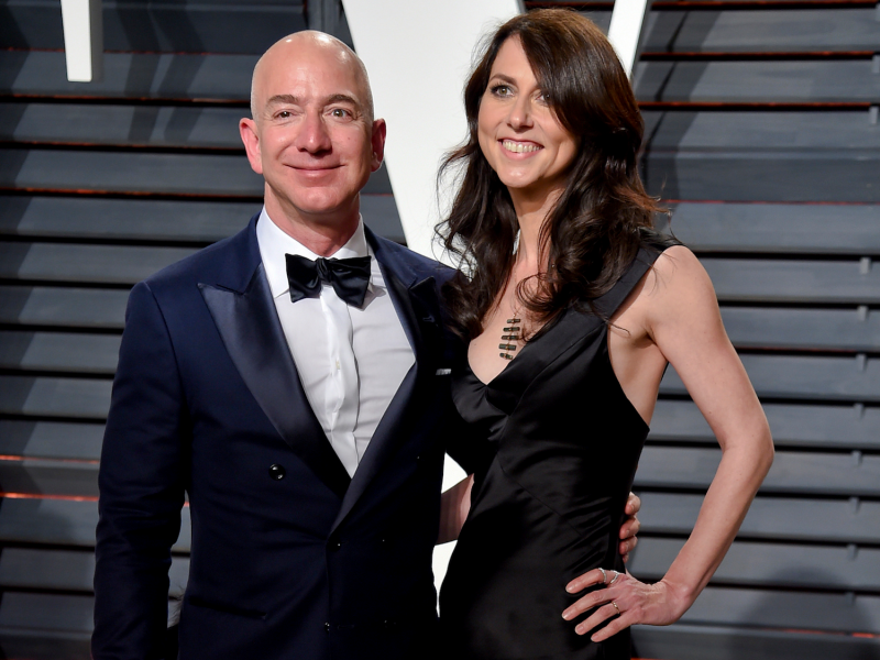 Jeff Bezos wife Mackenzie