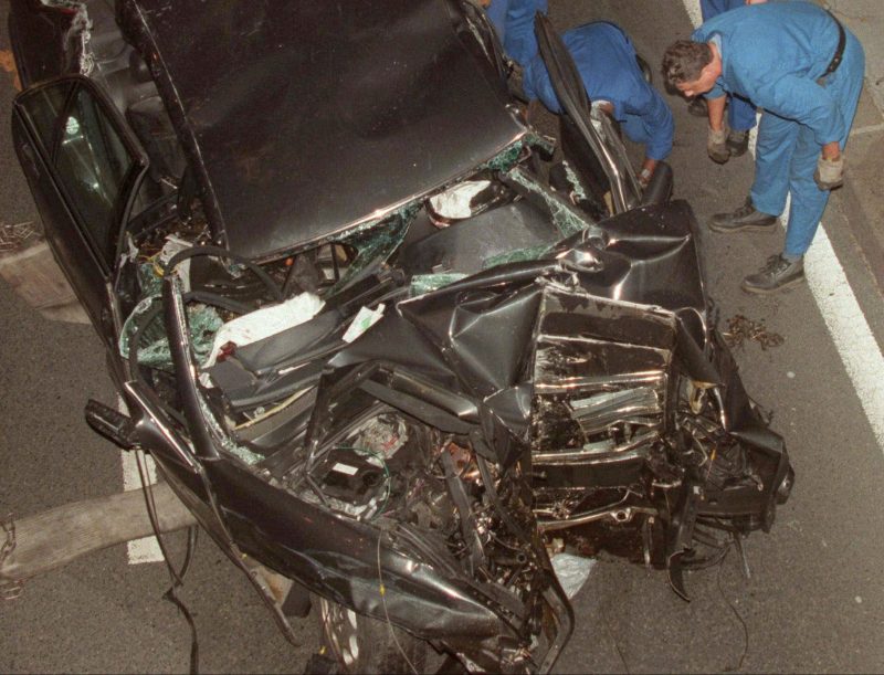 Princess Diana car crash