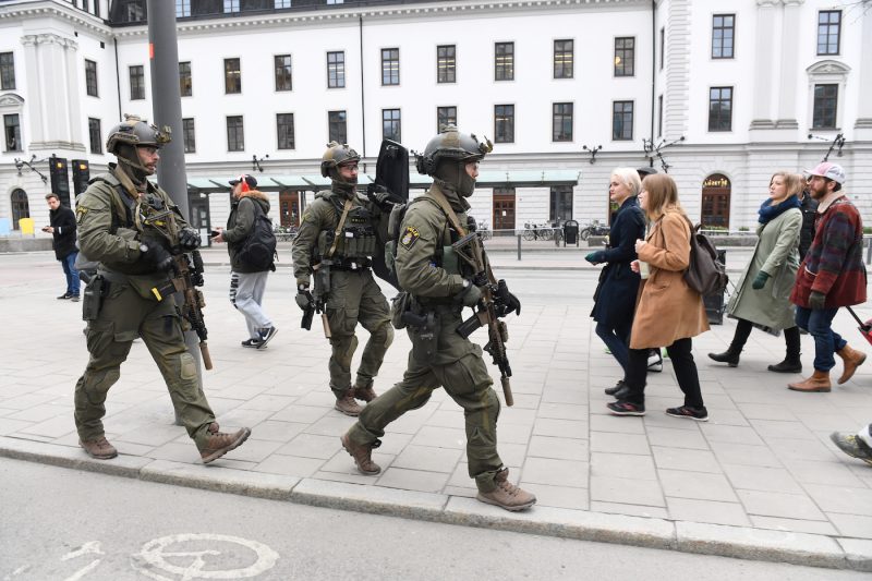 Sweden Stockholm police