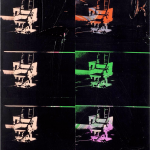 Andy Warhols 14 Small Electric Chairs (1980). Foto: Dadiani Fine Art