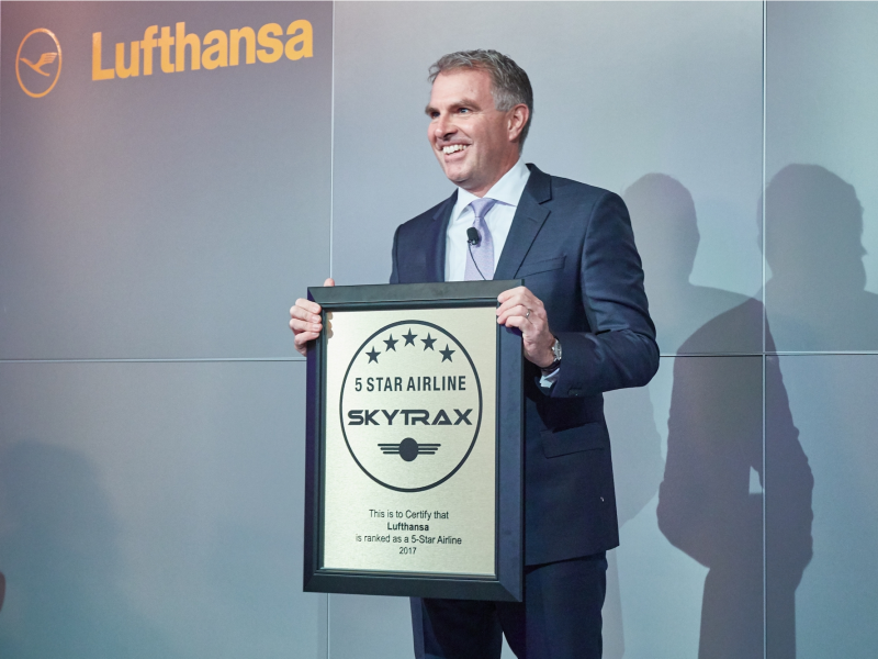Lufthansa CEO Carsten Spohr