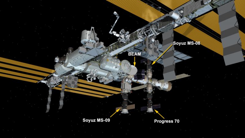 international space station layout russian roscosmos soyuz ms 09 spacecraft nasa iss_08 22 18