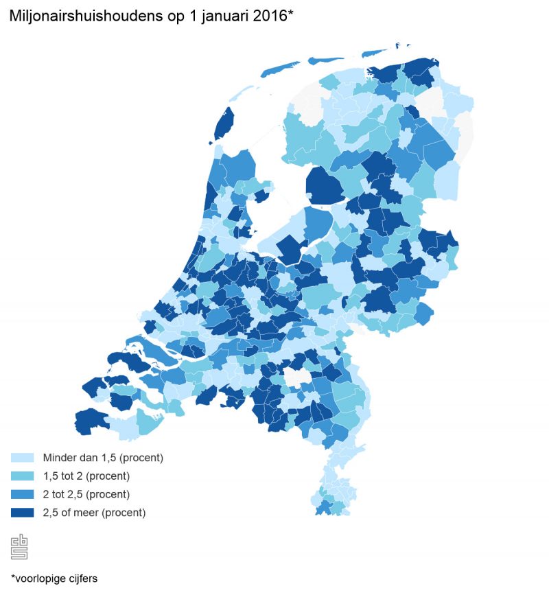 Miljonairs in Nederland