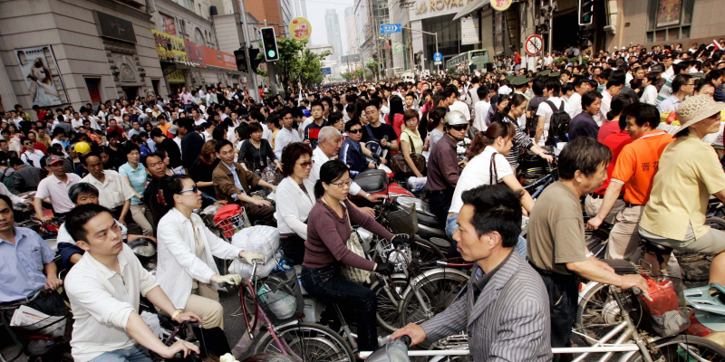 China bike commute