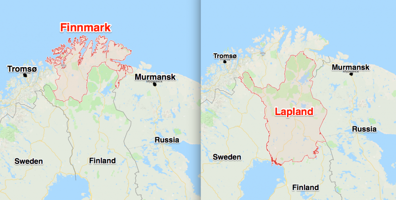 Norway Finland Finnmark Lapland Russia