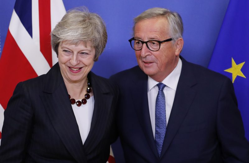 May en Juncker over Brexit