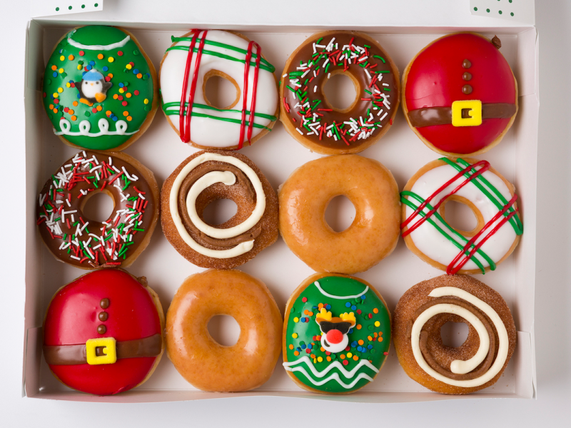 Krispy Kreme Holiday LTOs