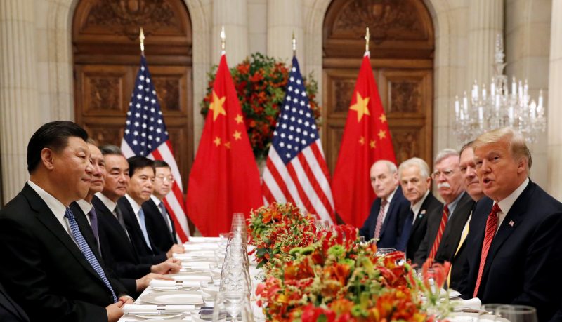 Het diner tussen Xi en Trump tijdens de G20-top