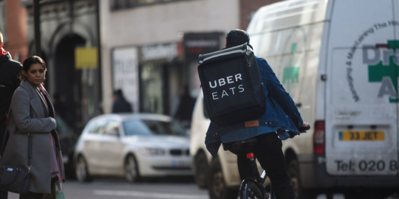 Uber Eats bike London