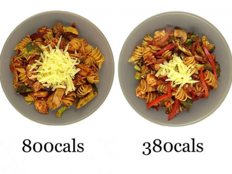 lower calorie pasta