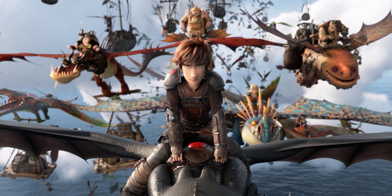 How To Train Your Dragon Three: The Hidden World movie Universal Dreamworks 5