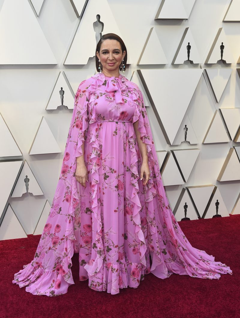 Maya Rudolph Oscars 2019 red carpet